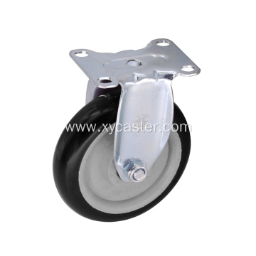 5 Inch Rigid PVC Caster Wheels